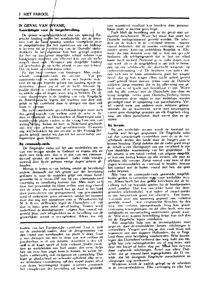 Het Parool; 25 juli 1942; blz. 2; 