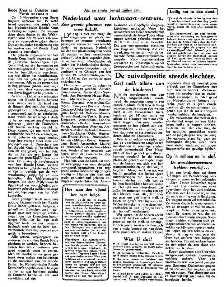 Het Parool; 5 december 1944; blz. 5; 