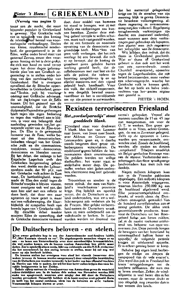 Het Parool; 26 december 1944; blz. 2; 