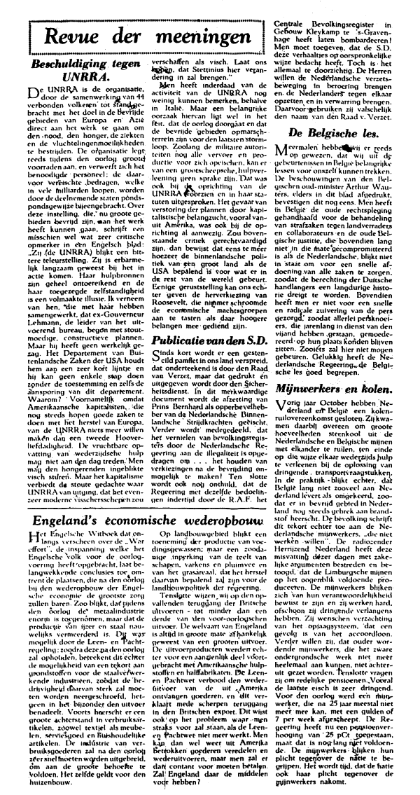 Het Parool; 30 januari 1945; blz. 3; 