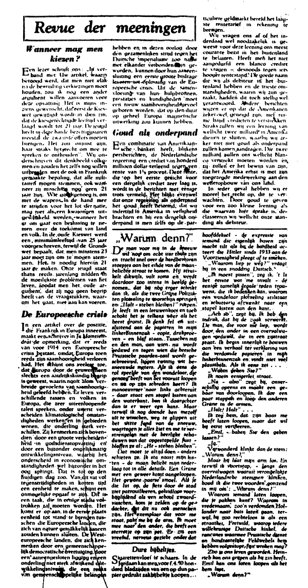 Het Parool; 27 februari 1945; blz. 3; 