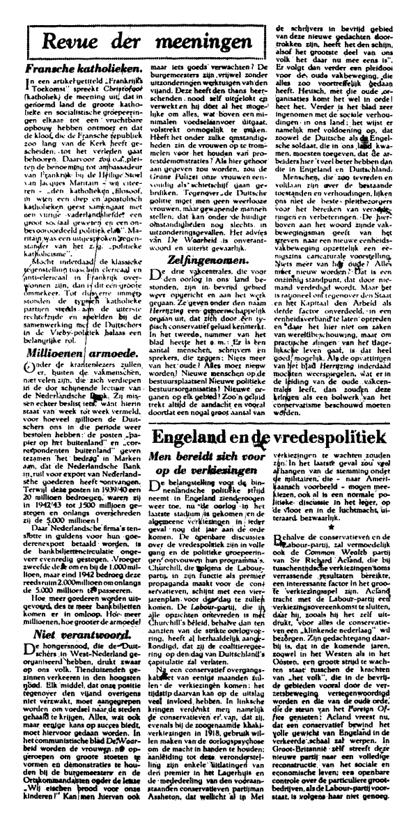 Het Parool; 6 maart 1945; blz. 3; 