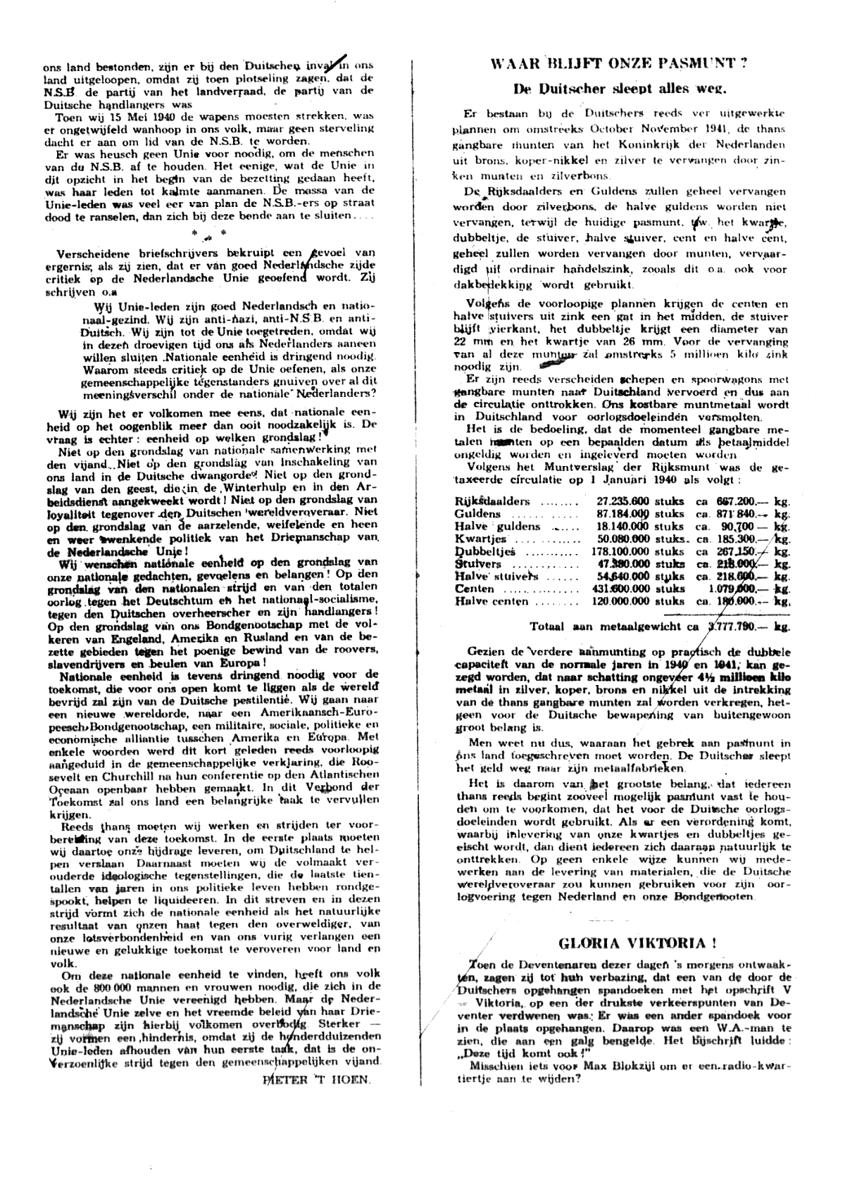 Het Parool; 23 augustus 1941; blz. 3; 