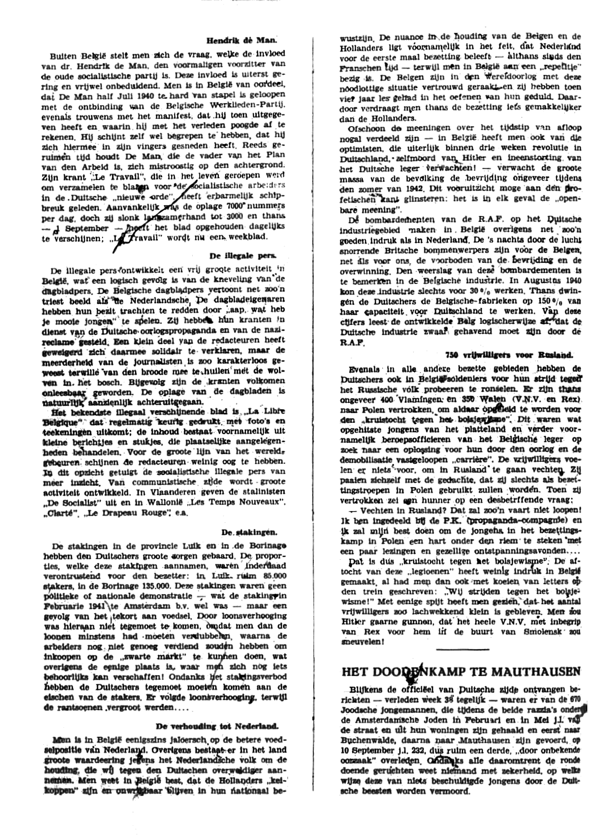 Het Parool; 11 september 1941; blz. 4; 