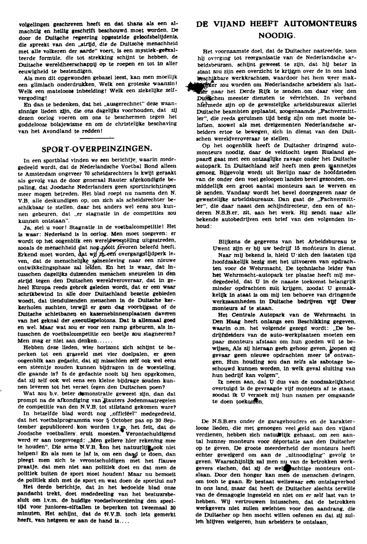 Het Parool; 15 november 1941; blz. 6; 