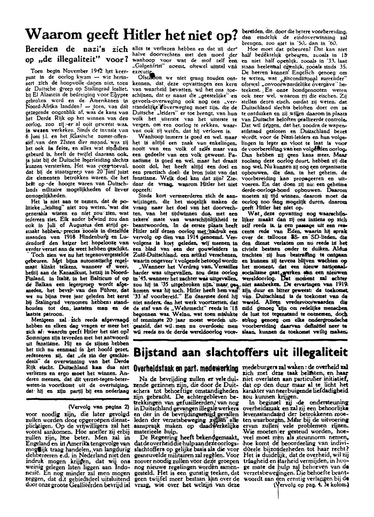 Het Parool; 9 oktober 1944; blz. 3; 